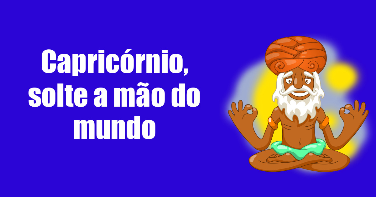 imagem do post capricornio-solte-a-mao-do-mundo