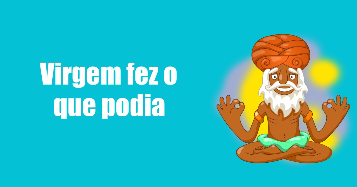 imagem do post virgem-fez-o-que-podia