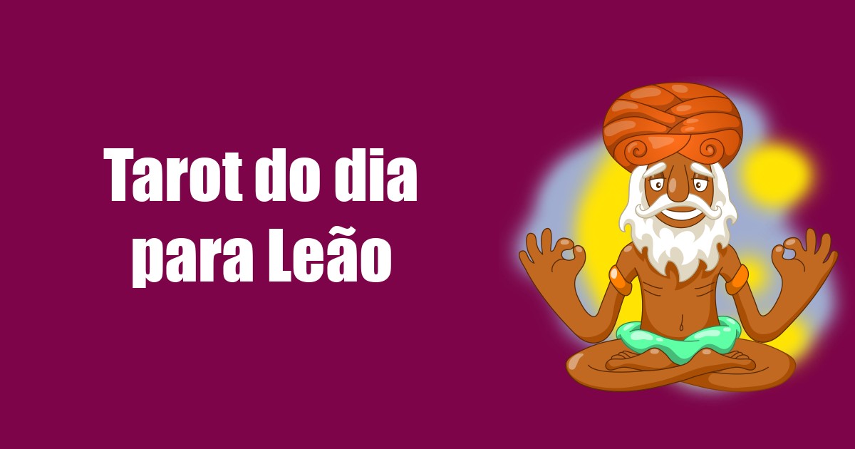 imagem do post tarot-do-dia-para-leao