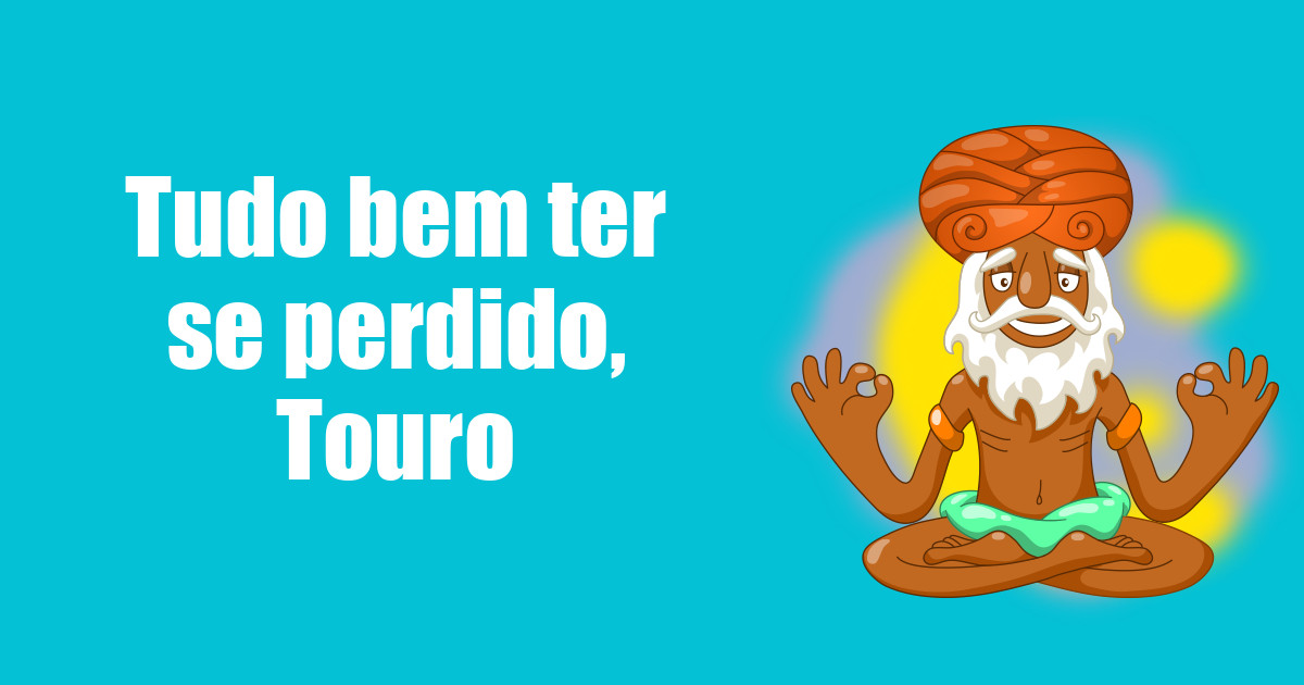 imagem do post tudo-bem-ter-se-perdido-touro