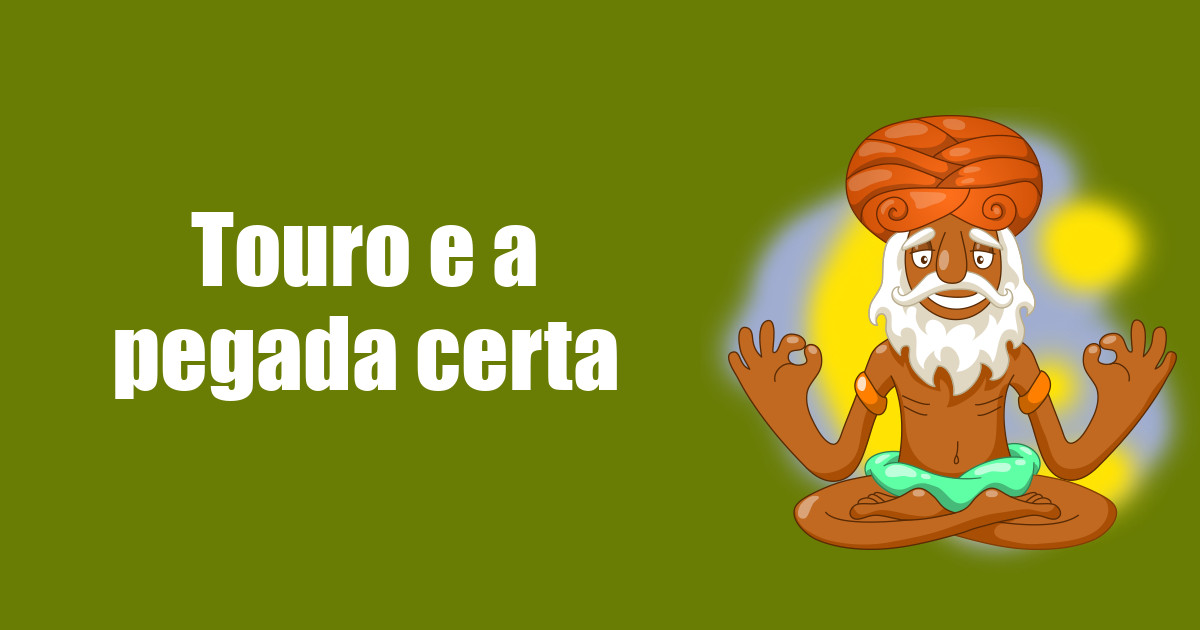 imagem do post touro-e-pegada-certa