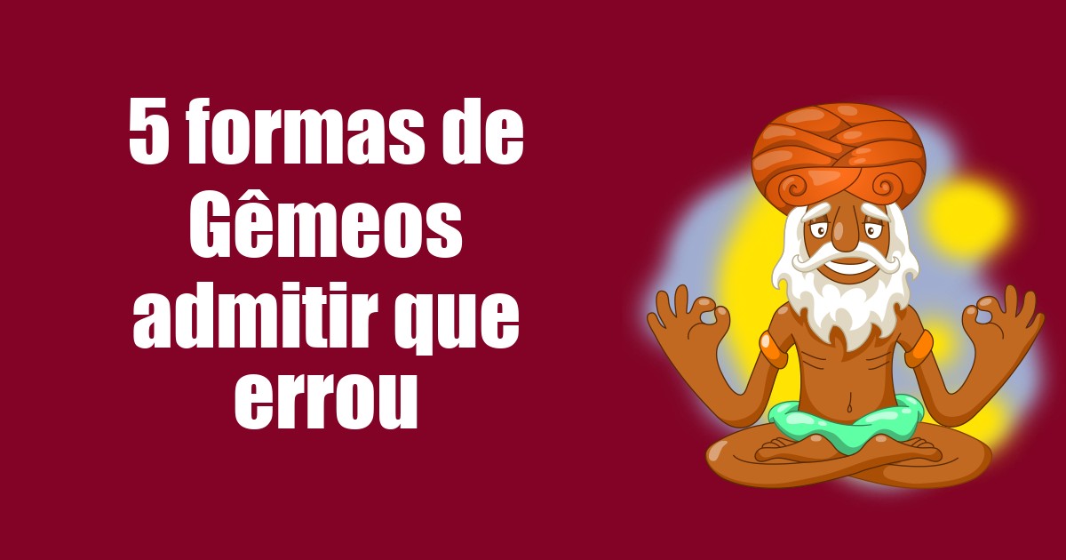 imagem do post 5-formas-de-gemeos-admitir-que-errou