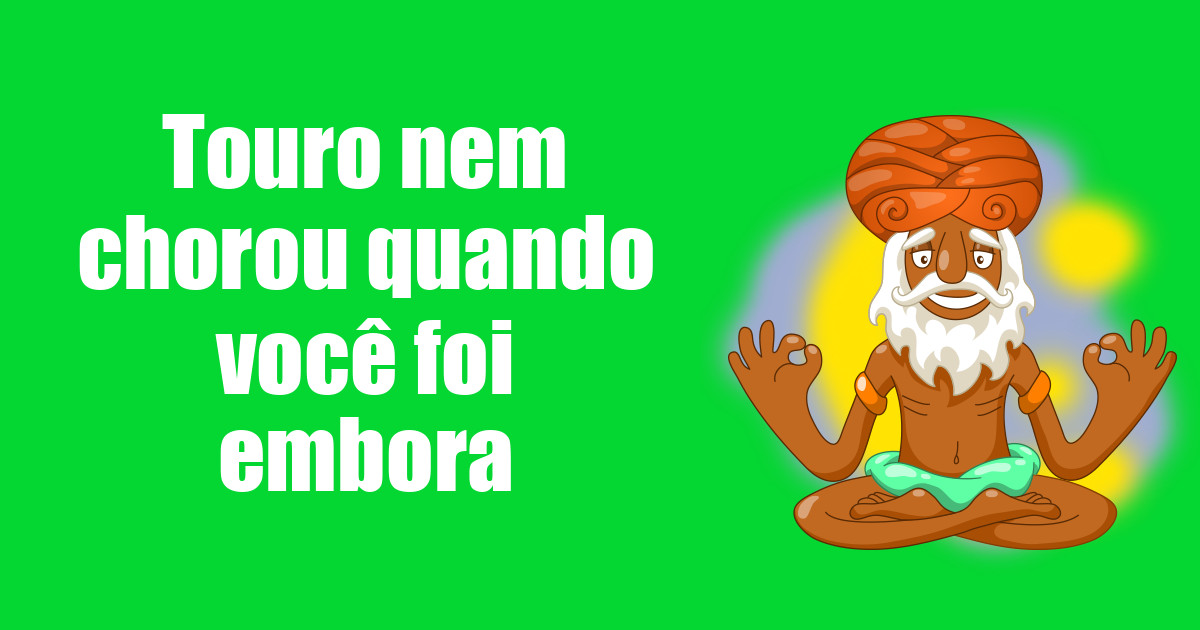 imagem do post touro-nem-chorou-quando-voce-foi-embora