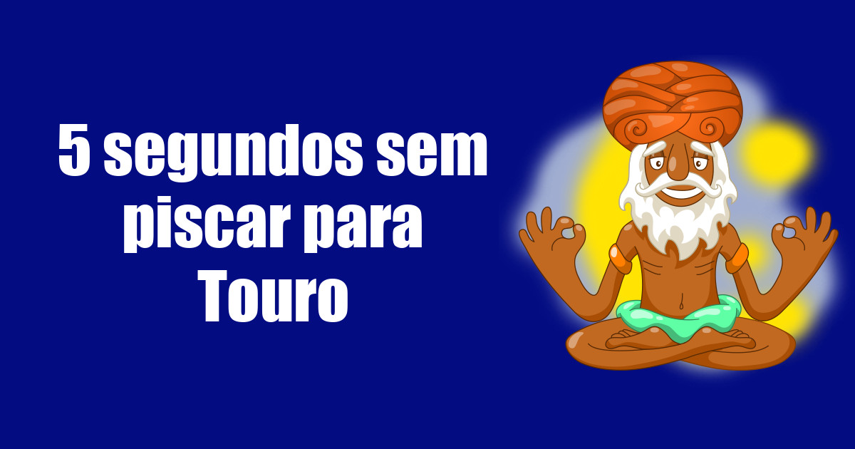 imagem do post 5-segundos-sem-piscar-para-touro