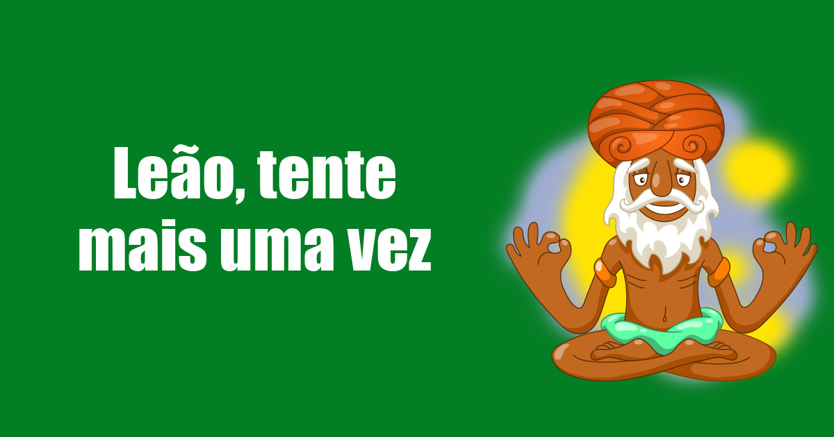 imagem do post leao-tente-mais-uma-vez